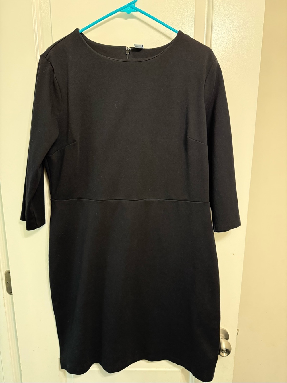 Old Navy Black Knit Sheath Dress
